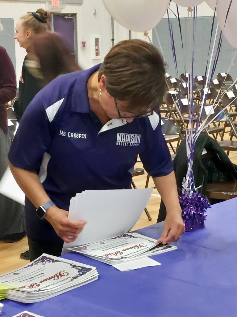 Half of Madison MS students make honor roll