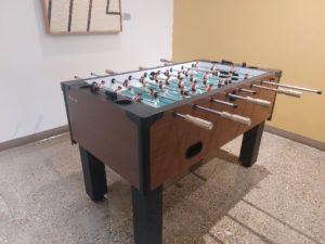 Fusbal table at North Domingo Baca Multigenerational Center