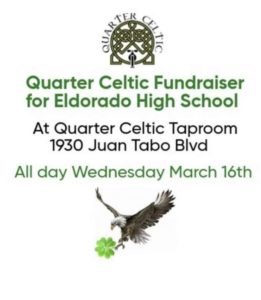 Eldorado Quarter Celtic Pub Flyer