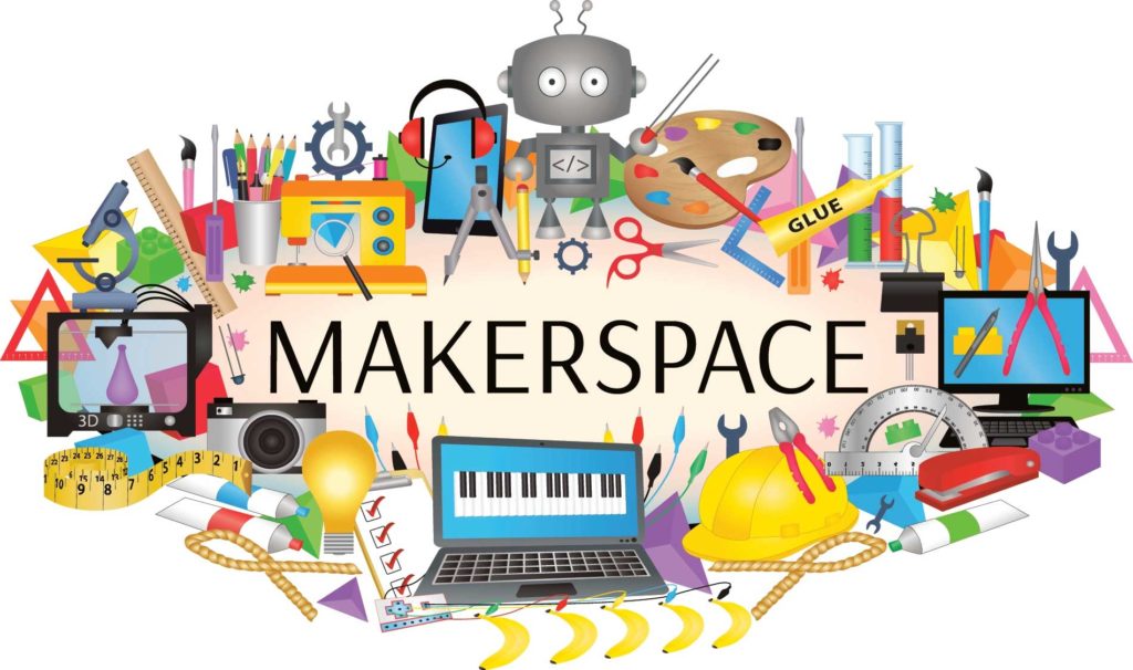 Georgia O’Keeffe Makerspace needs donations Makerspace Graphic