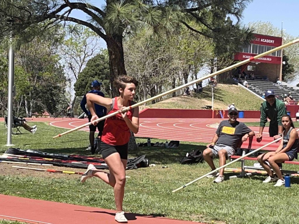 ABQ Academy Maya pole vault2