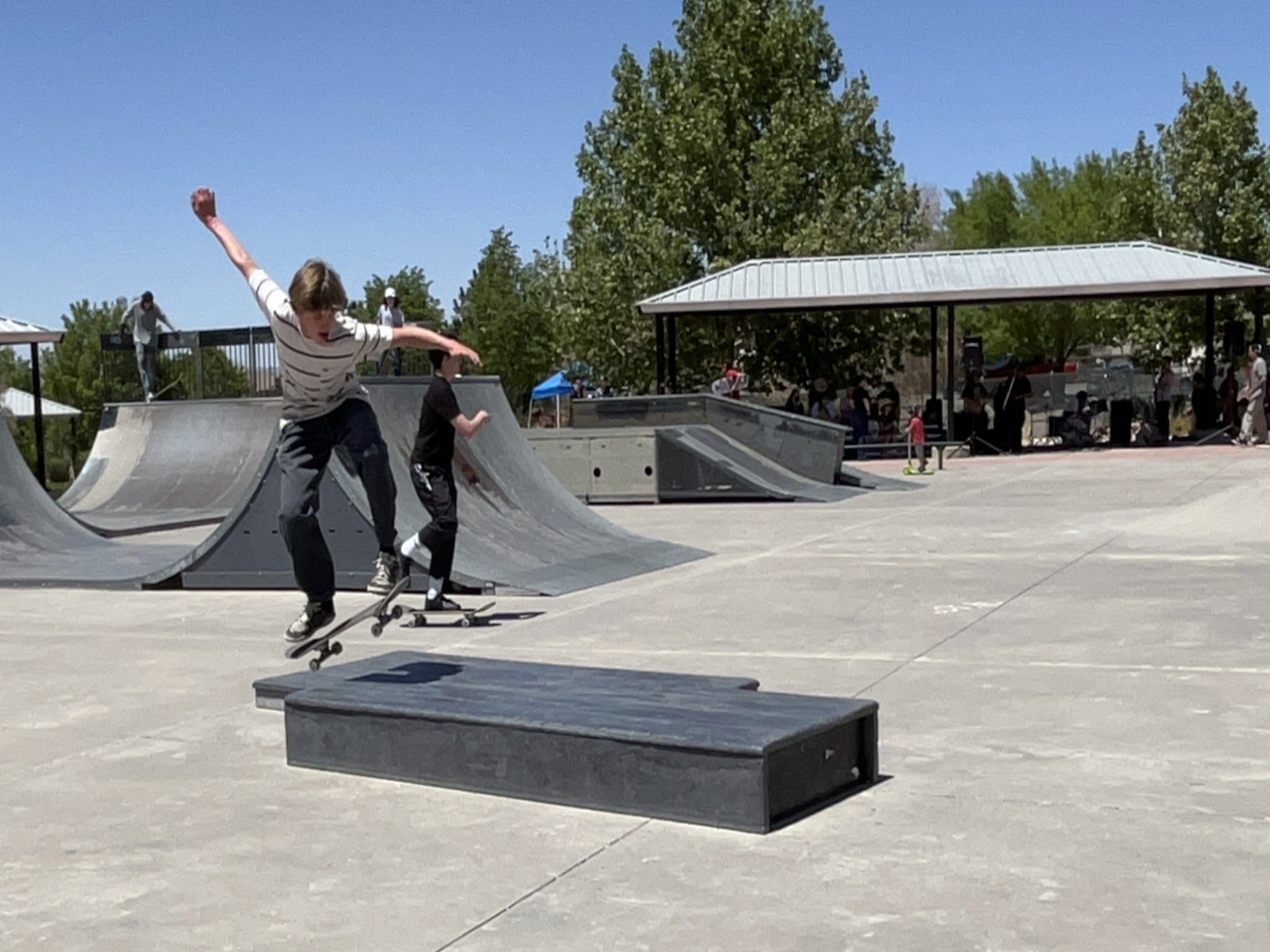 Big turnout for skate jam shows diversity at North Domingo Baca