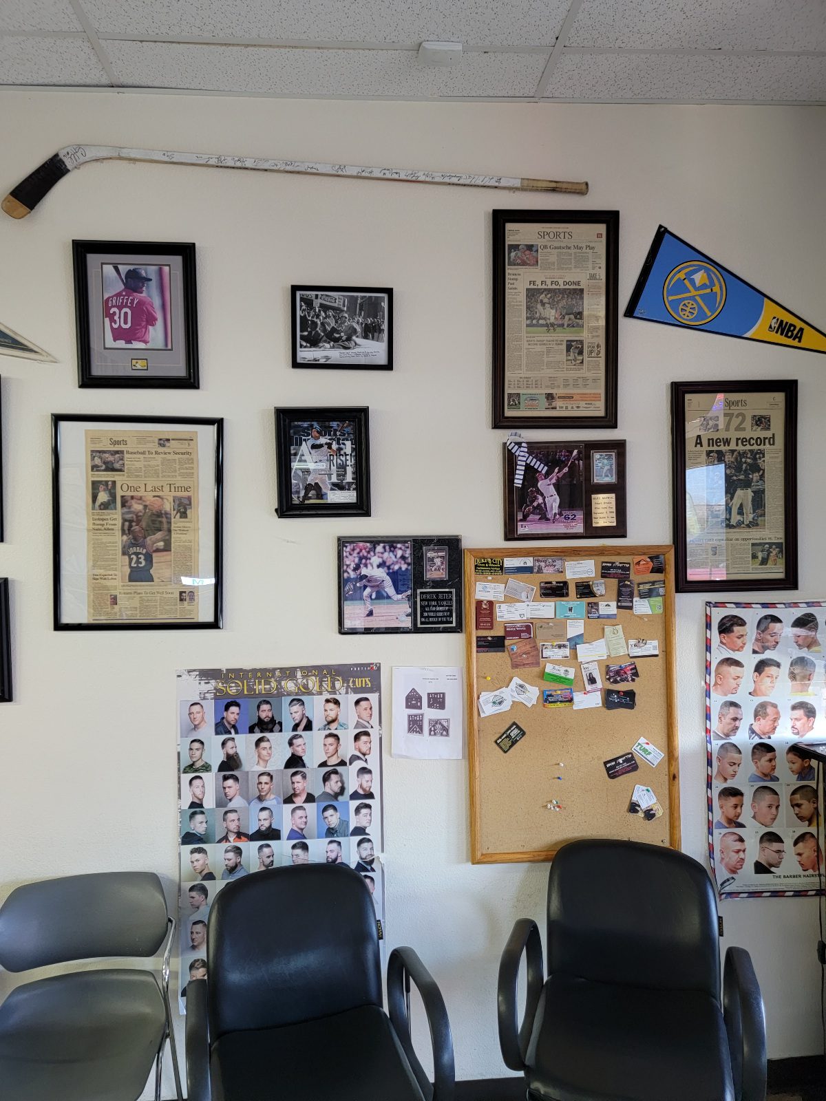 Next Level is an oldschool barber shop