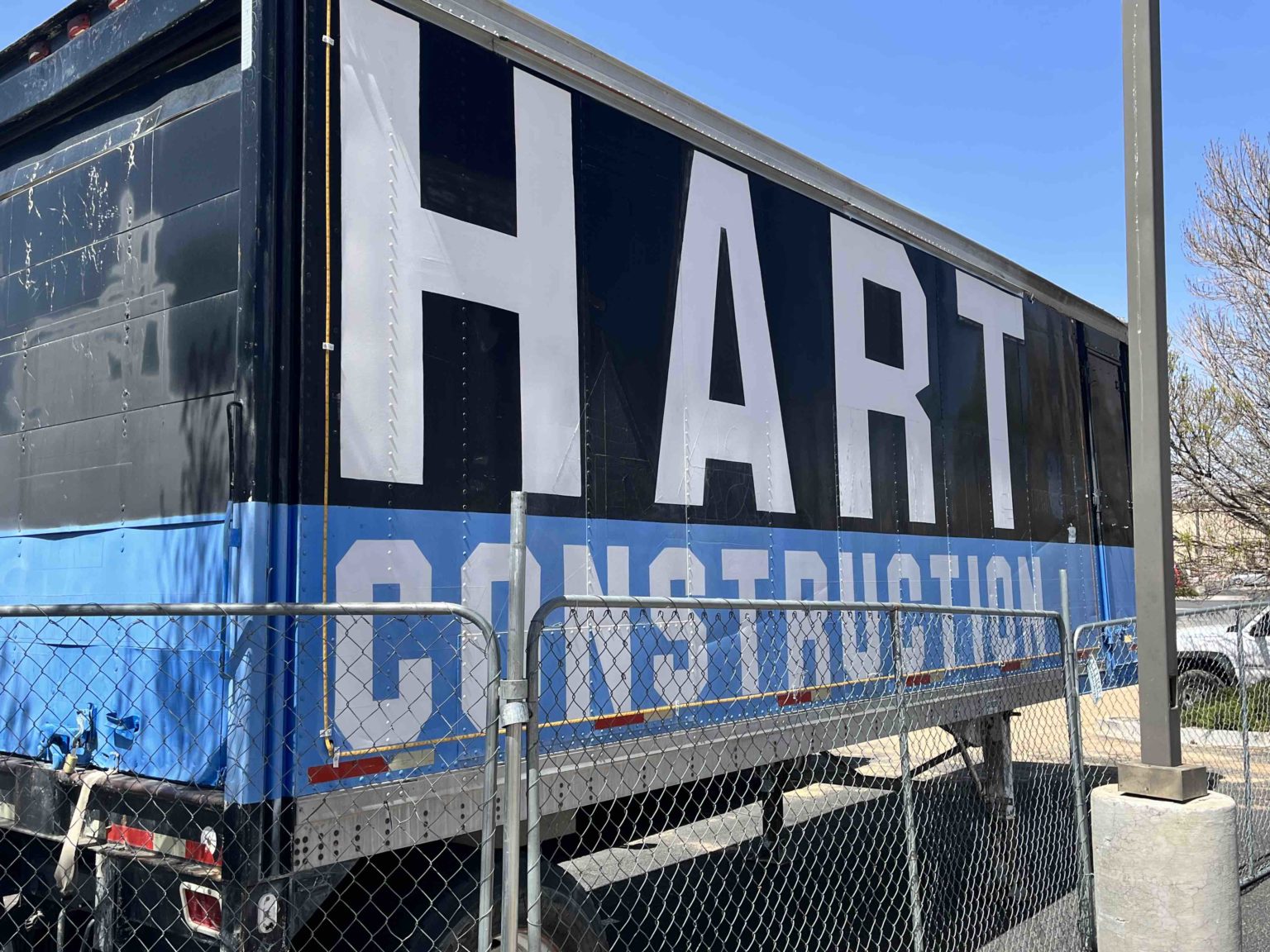 Tula's Hart Construction truck