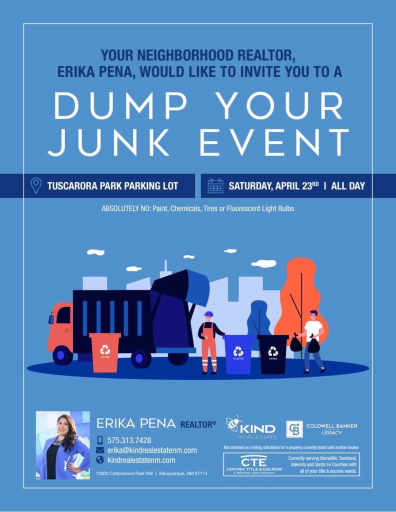 Dump your junk event