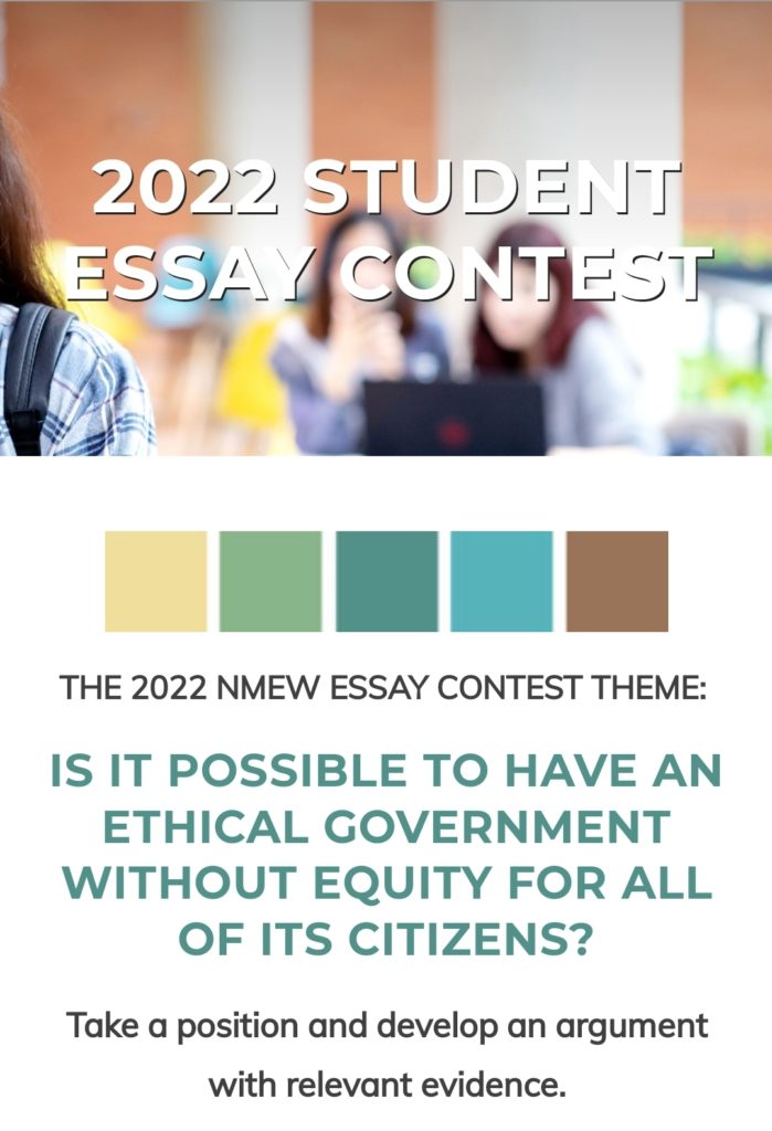 2022 Student Essay Contest is now taking submissions NMEW Essay Contest