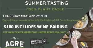 Summer Tasting The Acre