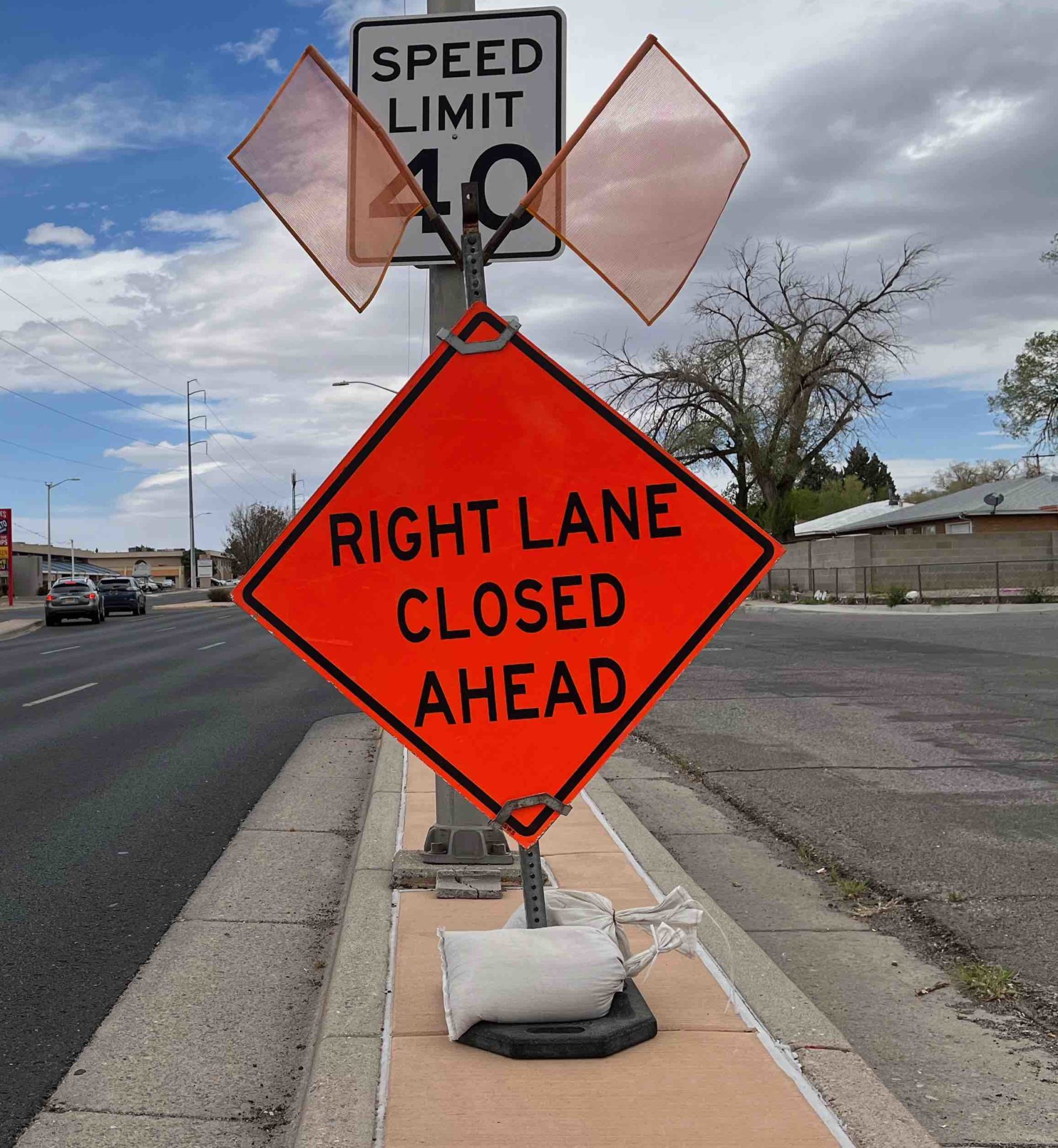 Resurfacing causes lane closure on Ventura