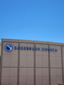 Sagebrush church