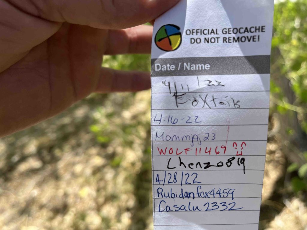 Geocaching a fun adventure for the whole family