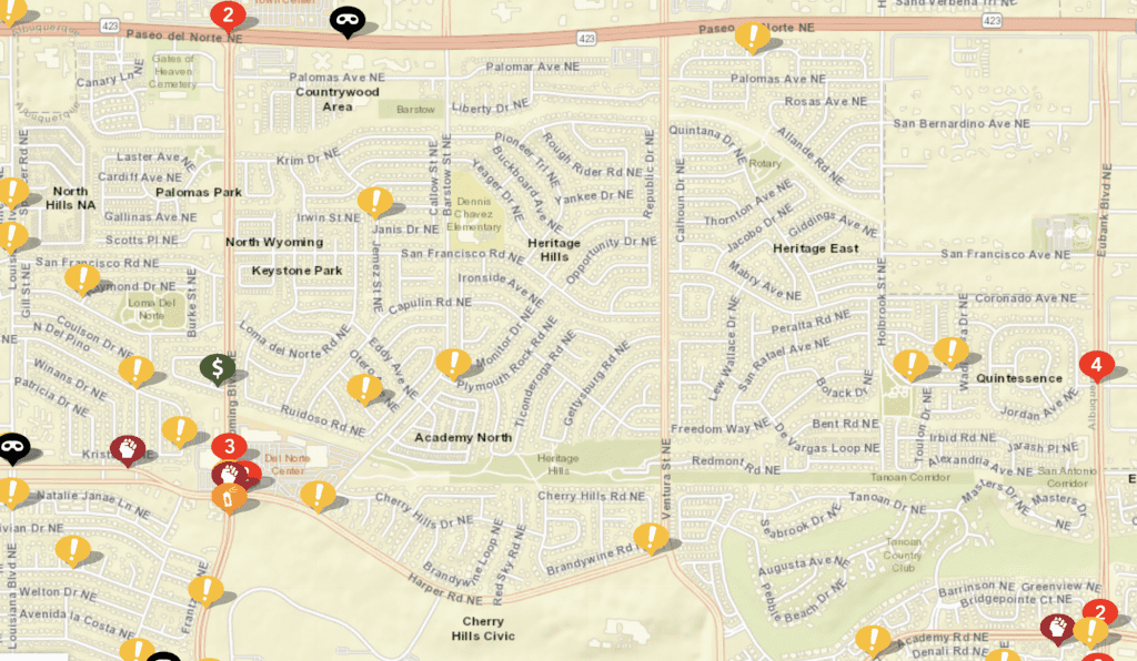 Far NE Heights crime watch: Aug. 12-18