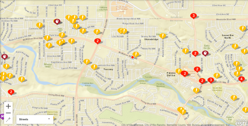 NW Albuquerque crime watch: Aug. 19-25