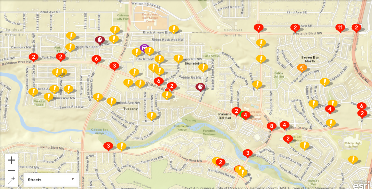 Crime map