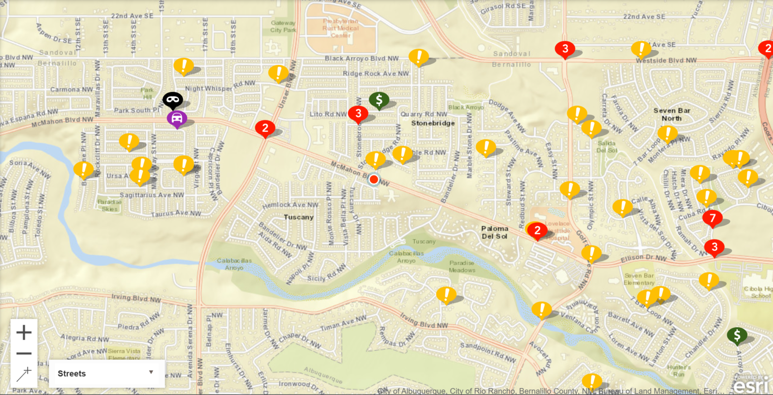 Crime map