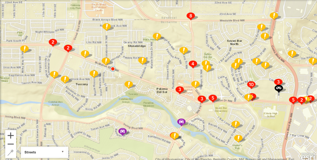 NW Albuquerque crime watch: Oct. 21-27