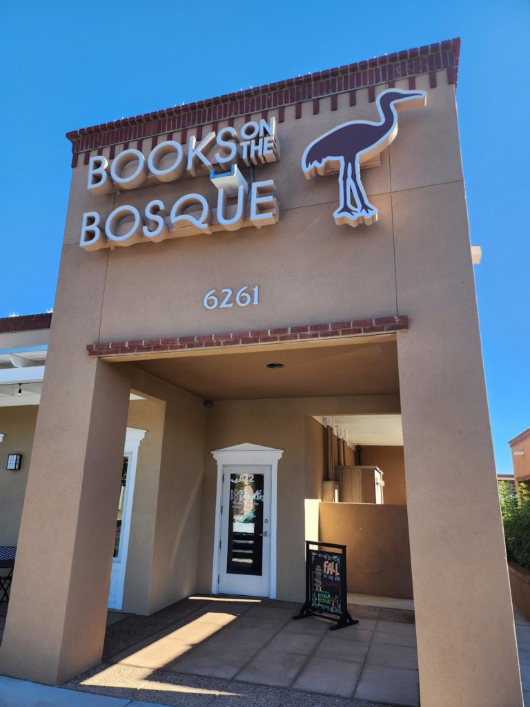 Books on the Bosque opened recently in NW Albuquerque