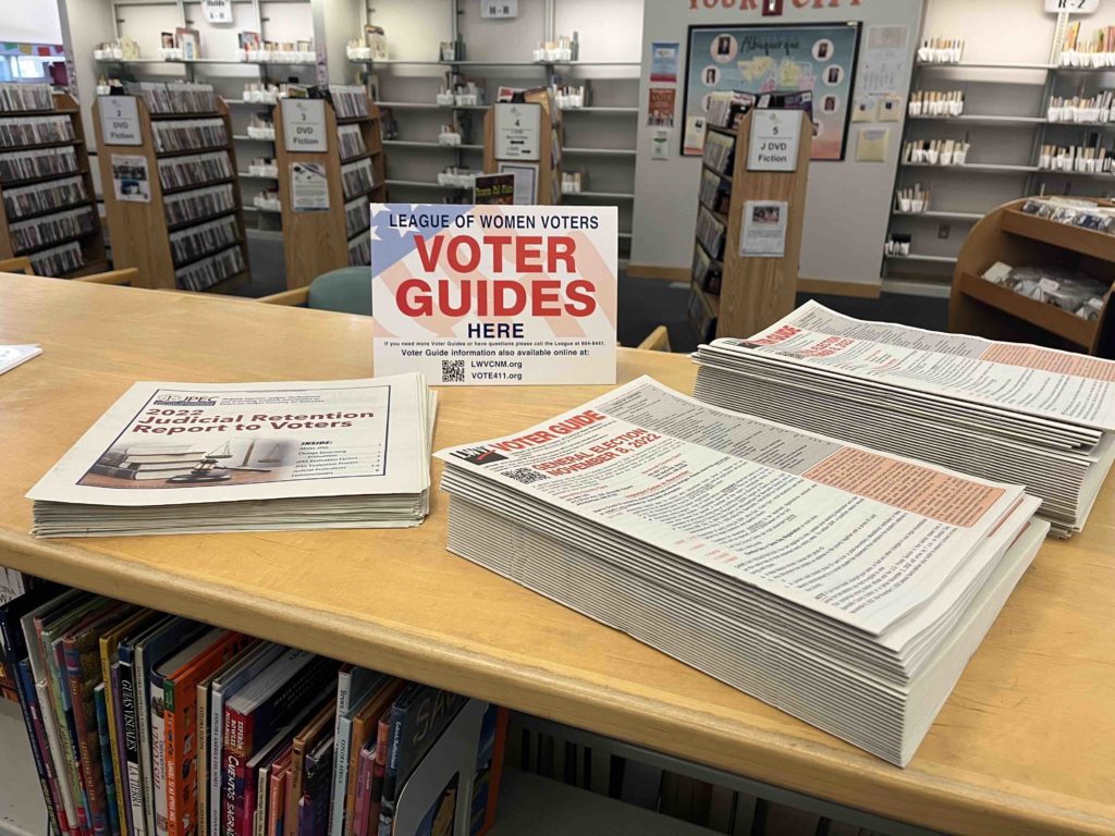 New Mexico 2022 voter guides available at Cherry Hills Public Library