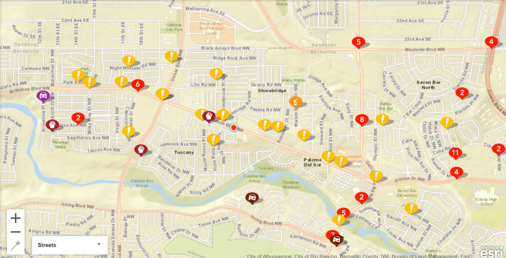 Here’s the crimes that were reported in Northwest Albuquerque from Nov.4-10