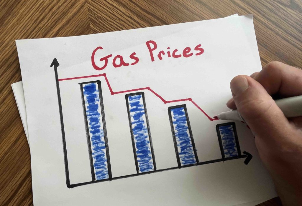 Gas prices in the far Northeast Heights continue to decrease