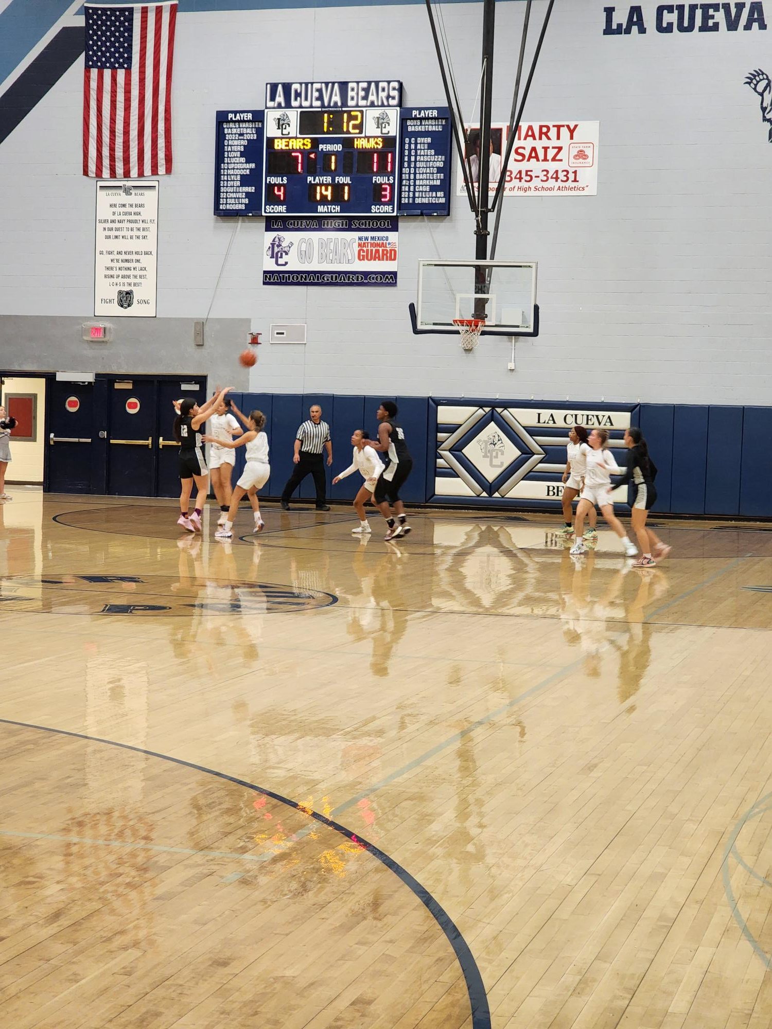 Volcano Vista girls basketball