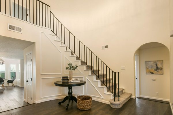 7519 Calhoun Drive NE stairs - open house