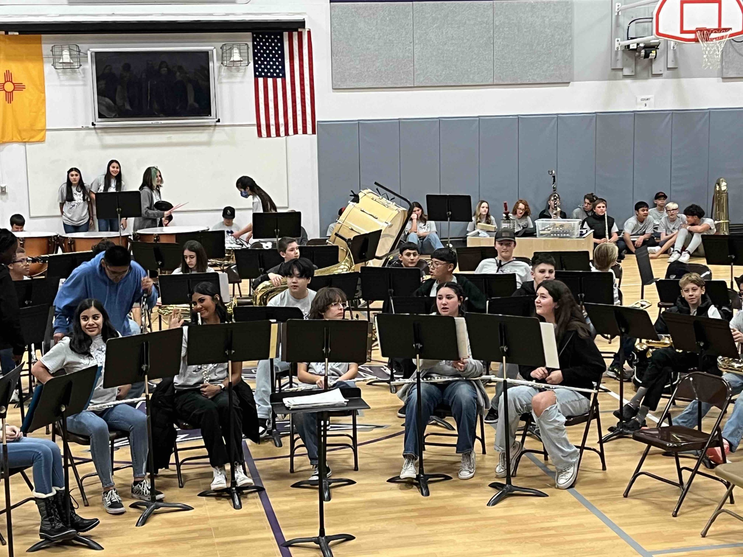 Madison MIddle School band performance Dec. 1, 2022 - 14
