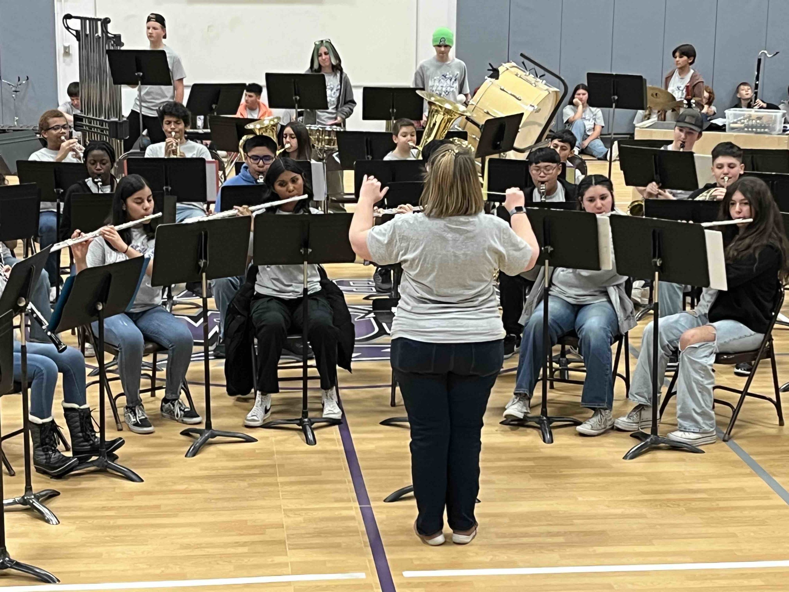 Madison MIddle School band performance Dec. 1, 2022 - 19
