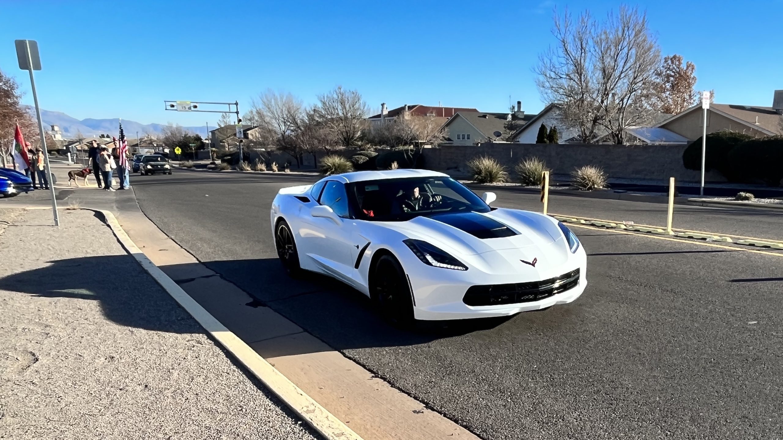 ventana ranch christmas parade white car