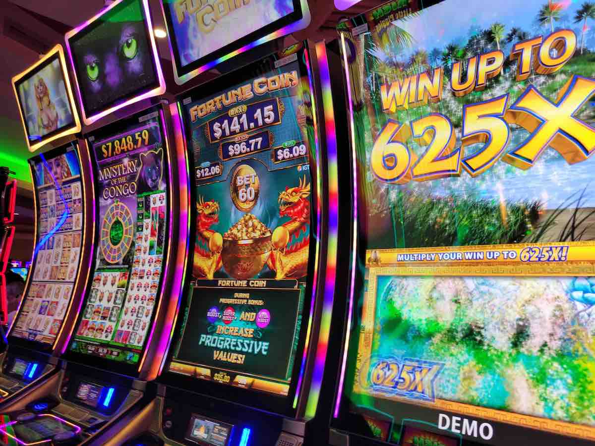 New Year's Eve 2023 Sandia Casino slot machines