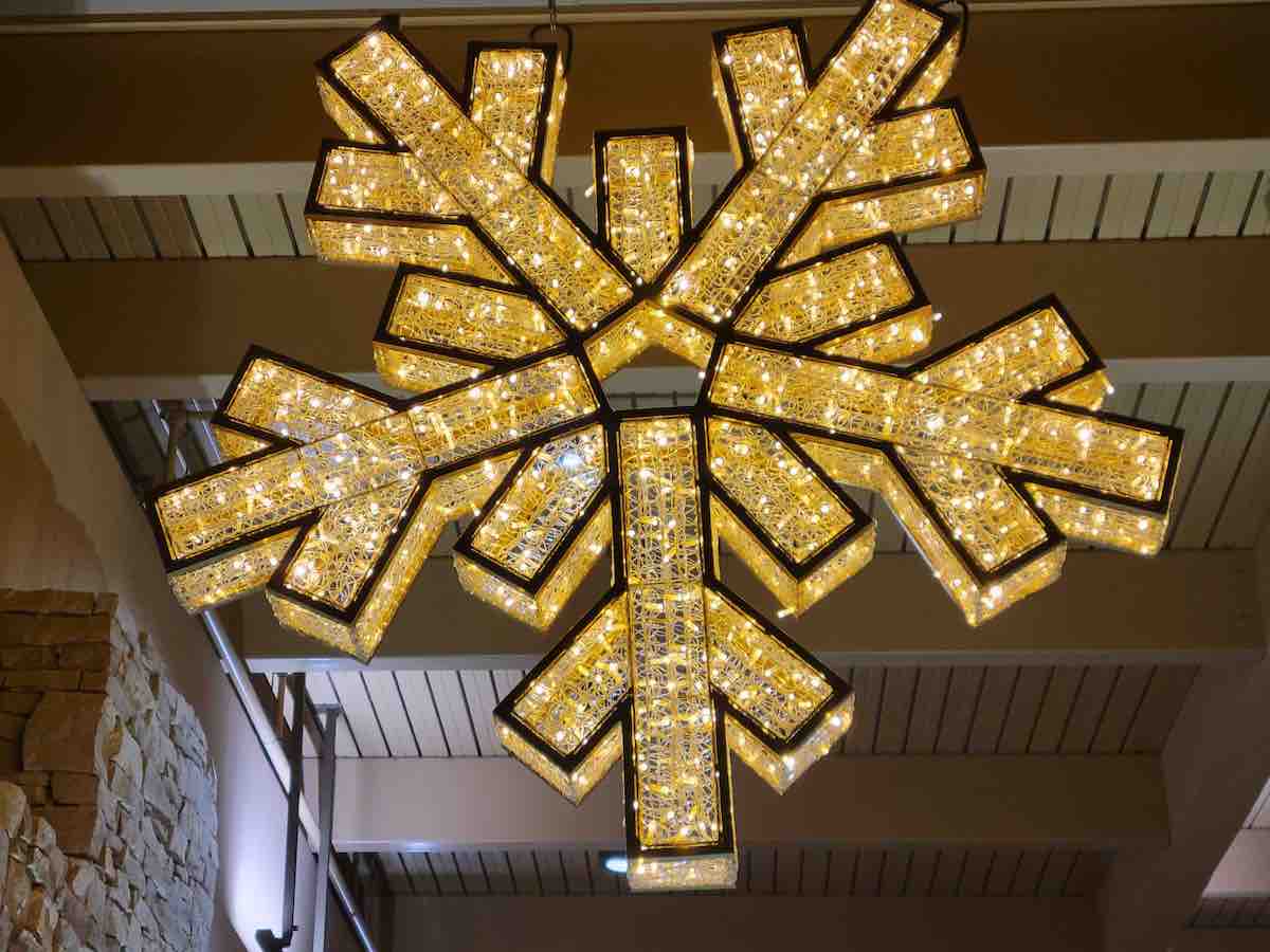 New Year's Eve 2023 Sandia Casino snowflake