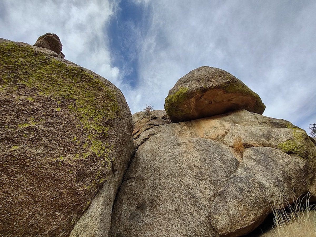 Sandia foothills rocks